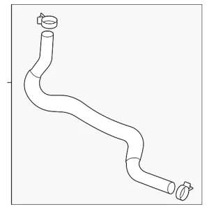 Inlet Hose - Mazda (FZ32-19-9L0)