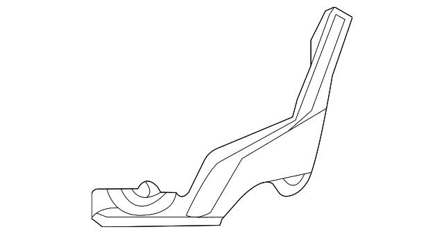 Air Guide - Mazda (DGH9-50-A50)