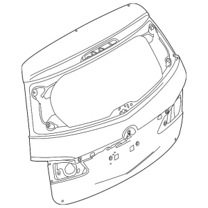 Lift Gate - Mazda (CGY6-62-02XE)