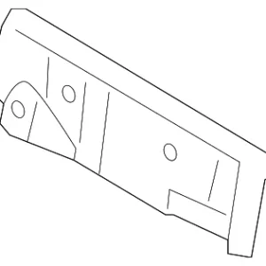 Cowl Top Panel Bracket - Mazda (BP4K-54-54XB)