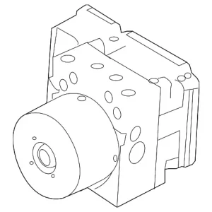 ABS Control Unit - Mazda (BBY7-43-7AZD)