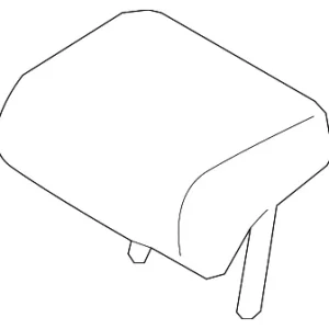 Headrest - Mazda (KA0M-88-340-02)