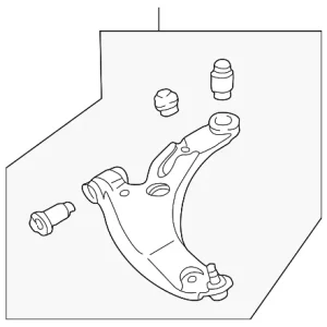 Lower Control Arm - Mazda (B25D-34-300D)