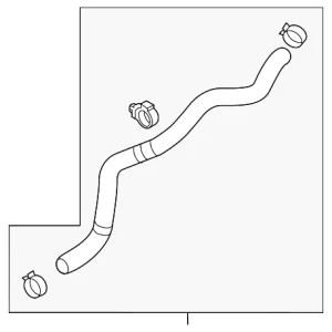 Lower Hose - Mazda (P5TC-15-18Y)