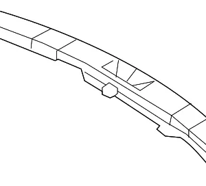 Rear Panel Trim - Mazda (TD11-68-89XC-02)
