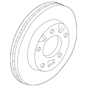 Rotor - Mazda (L214-33-25X)