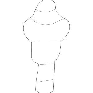 Lower Cover Bolt - Mazda (9XG1-07-949L)
