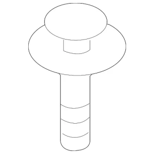 Spoiler Bolt - Mazda (TD11-50-7M5B)