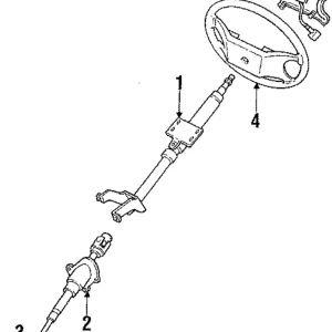 Steering Wheel - Mazda (NA01-32-980D)