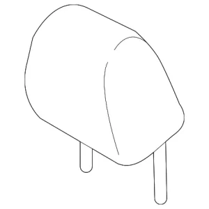 Headrest - Mazda (K157-88-140-02)