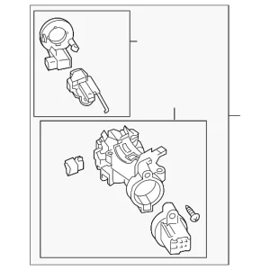 Ignition Lock Cylinder - Mazda (GPYA-76-29XA)