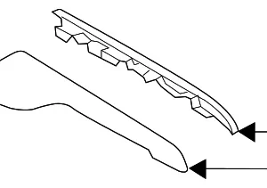 Trim Pad - Mazda (K128-64-48XD-03)