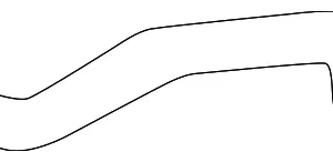 Upper Hose - Mazda (1F40-15-186)