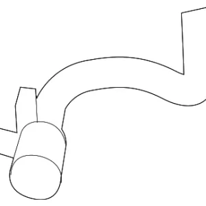 Reservoir Hose - Mazda (1FAA-32-6A8)