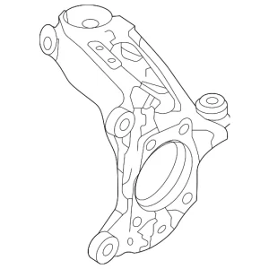 Knuckle - Mazda (DGH9-33-02Y)