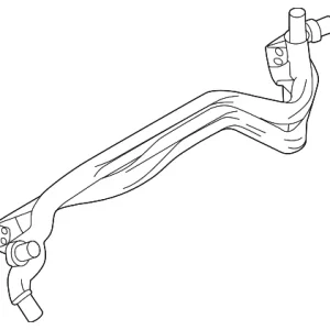 Water Pipe - Mazda (T301-15-750)