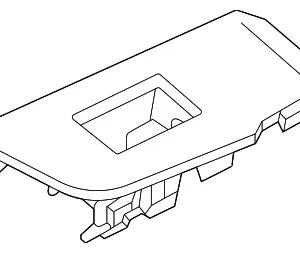 Switch Panel - Mazda (KBB3-68-5L1A-02)