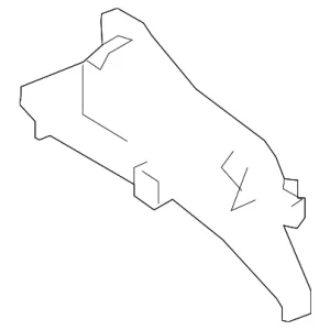 Center Grille - Mazda (TK48-50-7P0)
