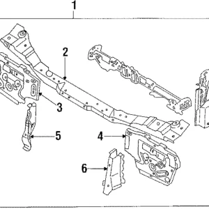Upper Tie Bar - Mazda (FB01-53-150D)