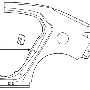 Quarter Panel - Mazda (BCYN-70-410A)