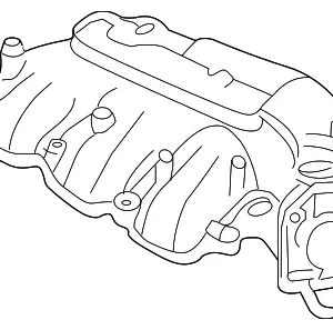 Intake Manifold - Mazda (AJF8-13-130)