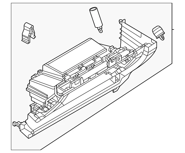 Glove Box - Mazda (VA40-64-260D-02)
