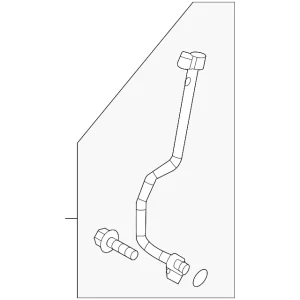 Lower Press Tube - Mazda (DN4J-61-466)