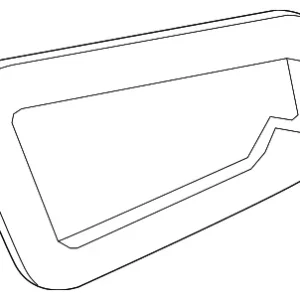 Backup Lamp Assembly Gasket - Mazda (B45A-51-3H8)