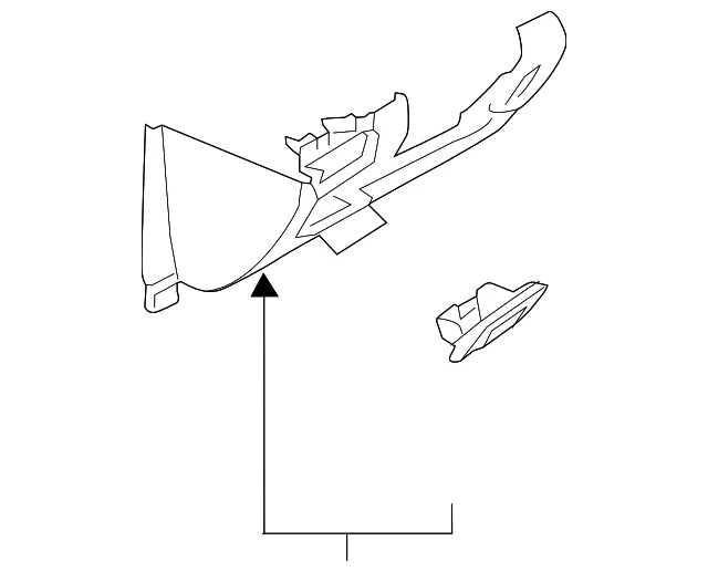 Lower Panel - Mazda (BDTS-64-280A)