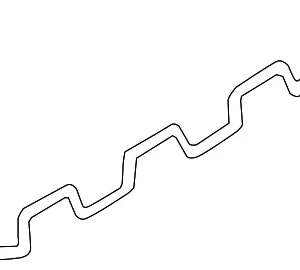 Seat Back Frame Support - Mazda (KA0G-88-114)