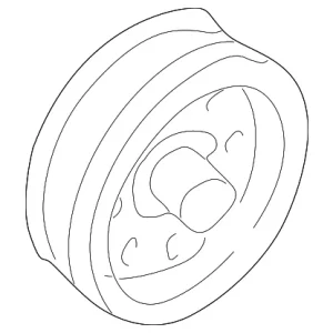 Power Steering Pulley - Mazda (EC01-32-620)