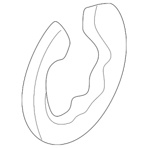 Wheel Bearing Retainer Ring - Mazda (B21M-33-048)