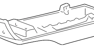 Console Panel - Mazda (1F60-64-327-00)