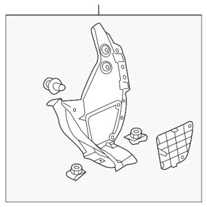 Splash Shield - Mazda (KD53-50-340)