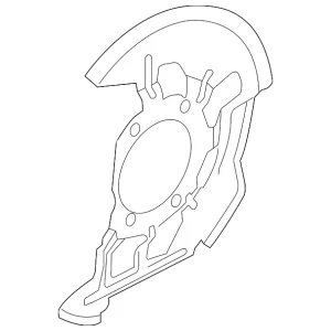 Splash Shield - Mazda (DGH9-33-261)