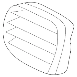 Vent Assembly - Mazda (B25F-64-930D-00)
