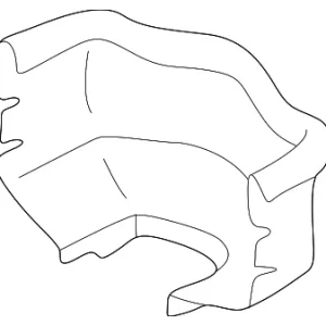 Rear Insulator Heat Shield - Mazda (T001-39-611)