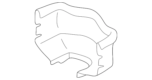 Rear Insulator Heat Shield - Mazda (T001-39-611)