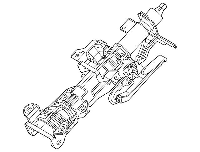 Steering Column - Mazda (KMV6-32-100)
