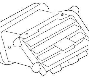 Vent Louver - Mazda (C513-64-930A)
