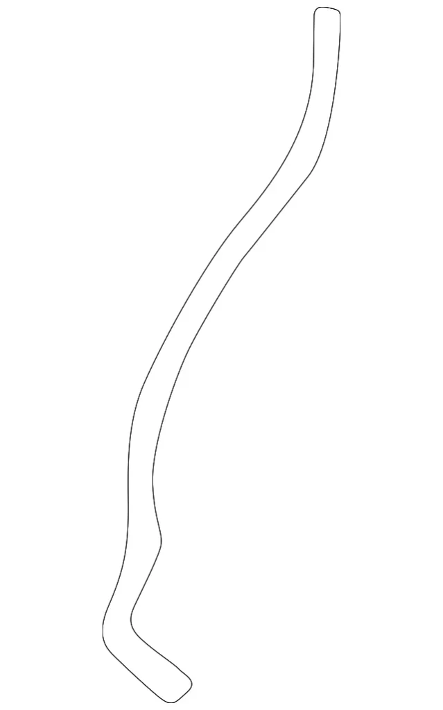 Drain Hose - Mazda (BJ0F-69-922A)