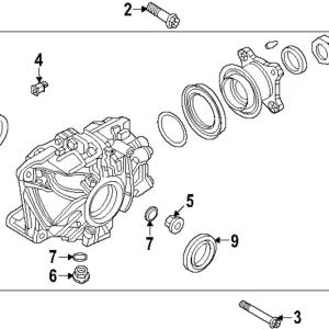 Carrier Upper Bolt - Mazda (9YA0-2A-242A)