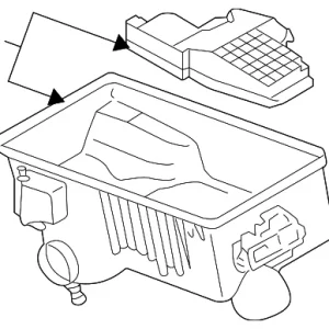 Air Filter Housing - Mazda (L813-13-Z02C)