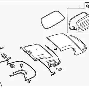Top Assembly - Mazda (NE52-R1-610W-77)