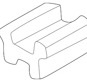 Roof Molding Clip - Mazda (T001-50-9H7A)
