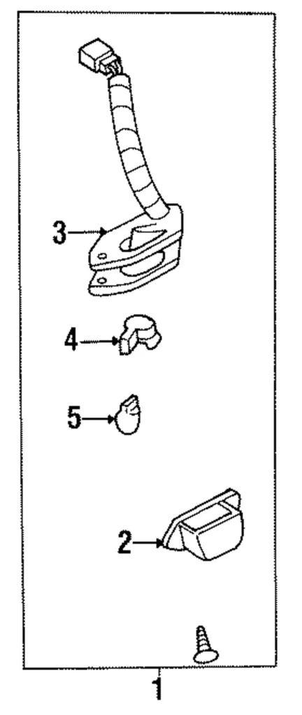 License Lamp - Mazda (B16A-51-270B)