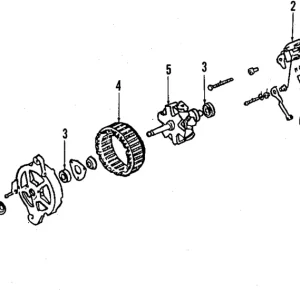 Alternator - Mazda (FE01-18-300R-00)
