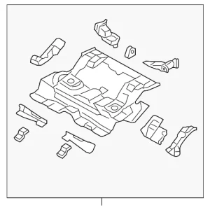 Floor Pan - Mazda (GMYA-53-720B)