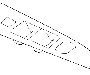 Switch Panel - Mazda (BP4K-68-4L6B-30)