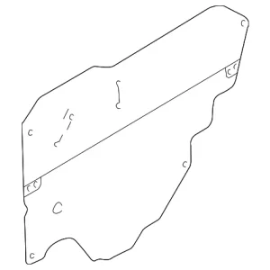 Water Shield - Mazda (B25T-73-861C)